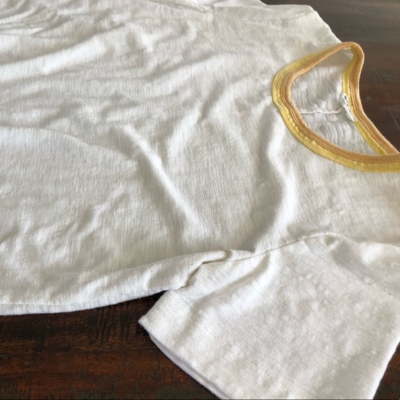 No Less Than Yellow Ribbed Tee - Picture 4 of 6